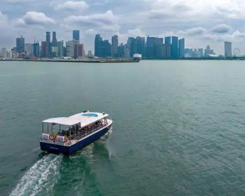 COMBO: Singapore Cable Car + Albatross Hop-On Hop-Off Speedboat Tickets