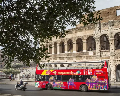 City Sightseeing Rome Hop-on Hop-off Bus Tour with Colosseum, Vatican Museums, and Sistine Chapel
