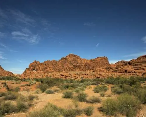 Hiking in the Valley of Fire