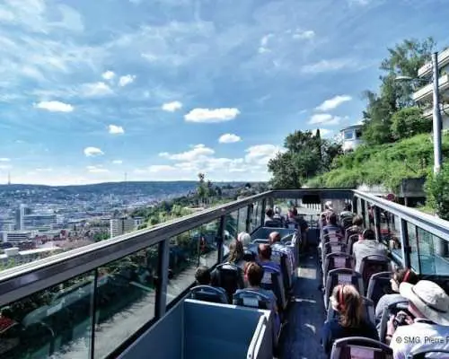24-hour Stuttgart hop-on hop-off  bus tour - blue route
