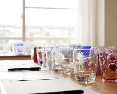 Edo Kiriko Glass Carving Experience