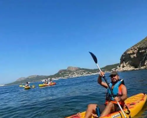 Medas Islands eco-kayak guided tour with swimming stop from L'Estartit