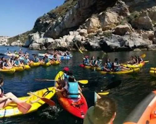 Medas Islands eco-kayak guided tour with swimming stop from L'Estartit