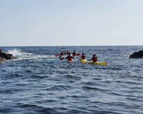 Kayak tour on the coast of Taormina