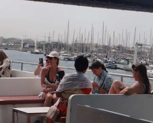 Malvarrosa and Patacona beach catamaran tour with drink