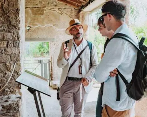 Pompeii guided tour for kids