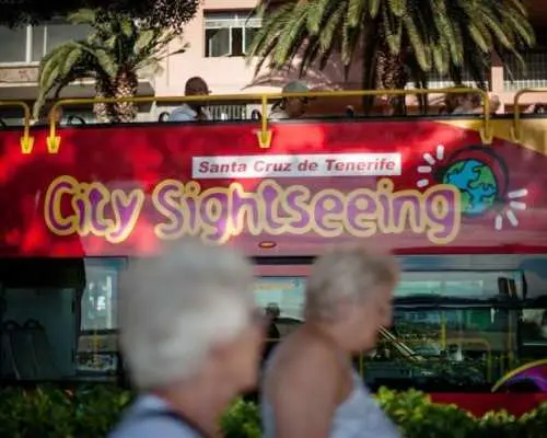 City Sightseeing hop-on hop-off bus tour of Santa Cruz de Tenerife