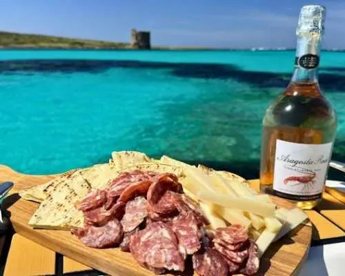 从 Stintino 出发，搭乘 Asinara 小艇，享受开胃酒之旅