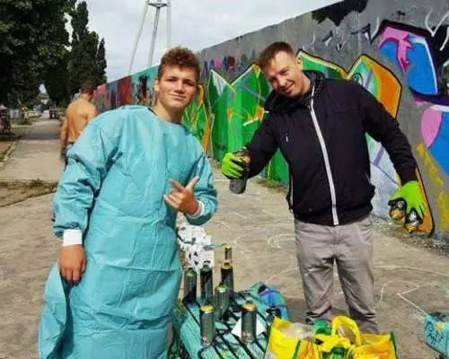 Exclusive  graffiti workshop in Wiesbaden