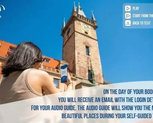 Prague astronomical Clock Tower ticket and optional audioguide
