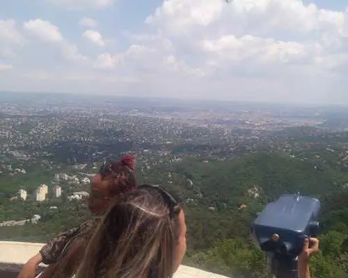 Janos hill tower visit by chairlift in Budapest