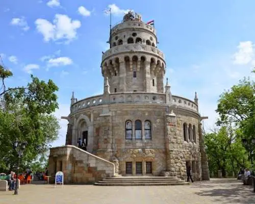 Janos hill tower visit by chairlift in Budapest