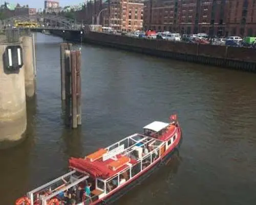Grand harbor tour by boat in Hamburg