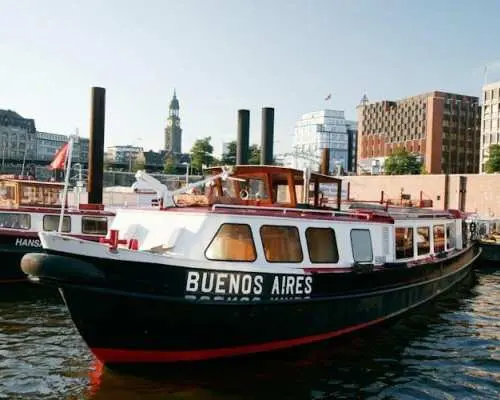 Grand harbor tour by boat in Hamburg