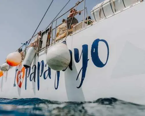 ฉันชอบทัวร์เรือคาตามารัน Papagayo