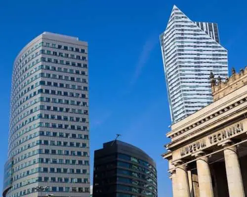 Private architectural tour through Warsaw with a local expert