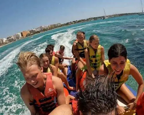 Banana Boat Experience in Mallorca