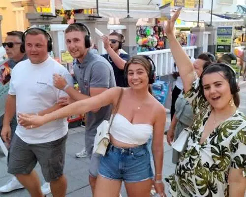 Silent Disco Adventure in Tenerife