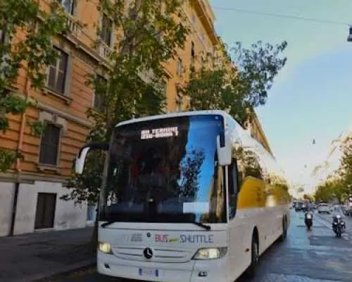 Single trip transfer ticket from Rome Fiumicino airport to Vatican