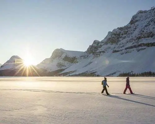 特罗姆瑟私人雪鞋健行之旅，包含特斯拉汽车接送服务