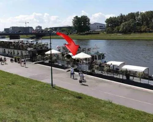 Sightseeing cruise on the Vistula river in Krakow