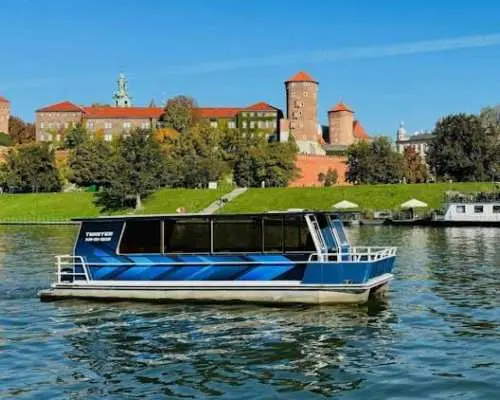 Sightseeing cruise on the Vistula river in Krakow