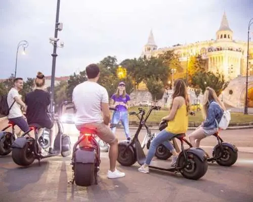 Guided E-Scooter Tour in Buda Castle in Budapest