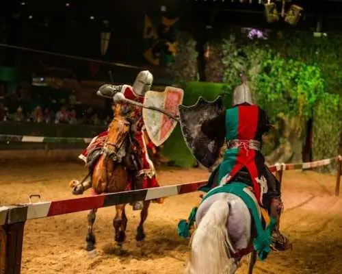Dinner with Robin Hood themed show at Desafío Medieval