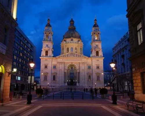 St.Stephen's Basilica Entrance with Grand Organ Concert