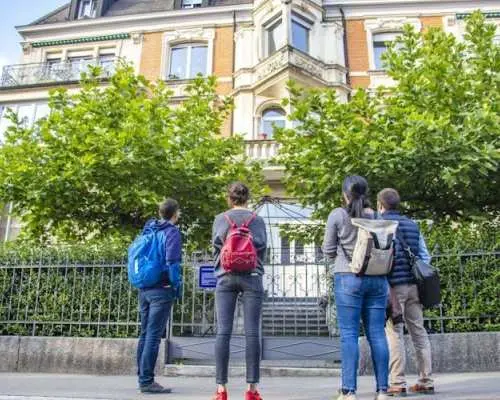 Private architecture walk through Zurich with a local expert