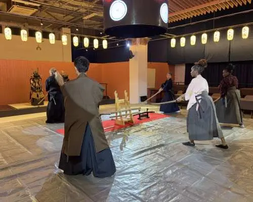 Osaka Rinku Castle | Sumo Wrestling Show & Samurai Iaido Experience (Meal Included, Optional)