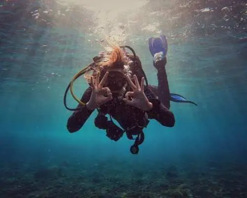 Beginner diving experience in Tenerife