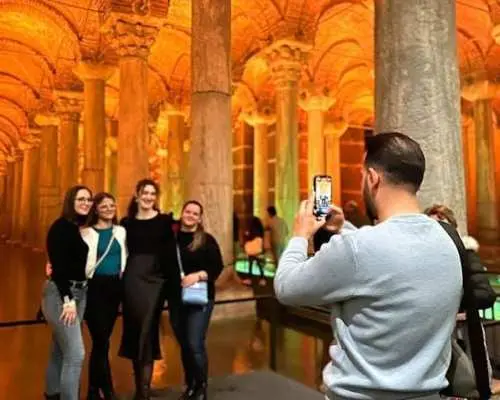 Istanbul Basilica Cistern, Blue Mosque and Hagia Sophia tour