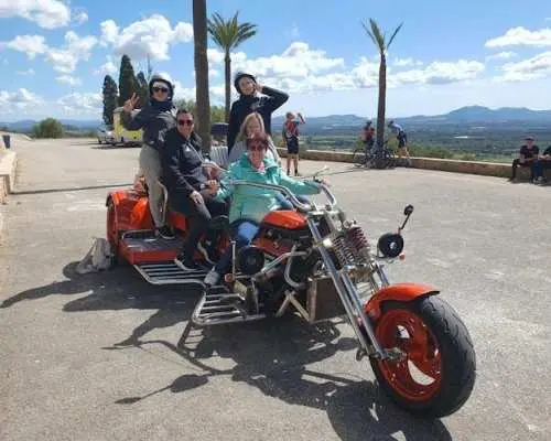 Mountains, sea and countryside trike tour with transfer