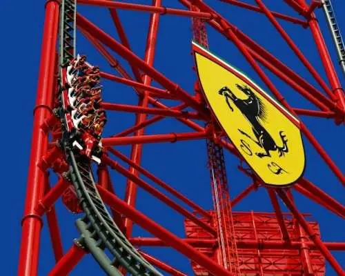2 or 3-Day Pass to PortAventura, Ferrari Land and Caribe Aquatic Park