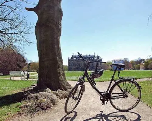 Guided bike tour of Dresden