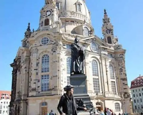 Guided bike tour of Dresden