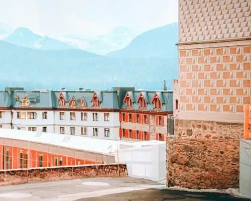 St. Moritz and Swiss Alps with Bernina Red Train from Milan