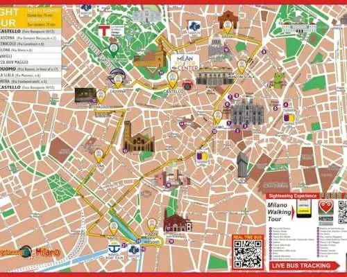 Milan Night Tour by Open Bus