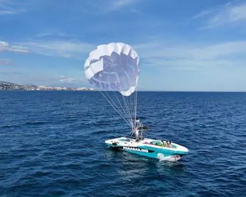 Parasailing experience in Fuengirola