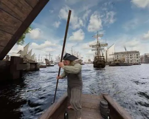ล่องเรือชมคลองอัมสเตอร์ดัมพร้อมสัมผัสประสบการณ์ VR ทางประวัติศาสตร์