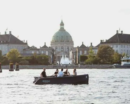 Two-hour boat rental in Copenhagen and Islands Brygge