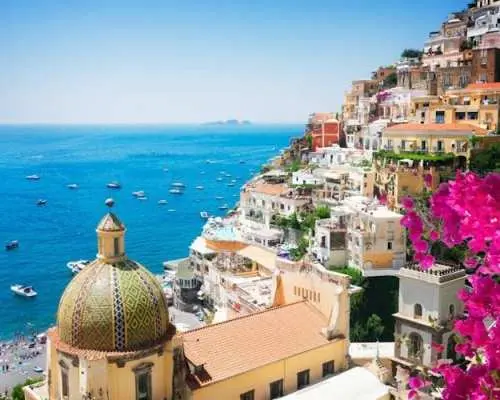 Amalfi Coast and Positano from Rome with limoncello and boat tour