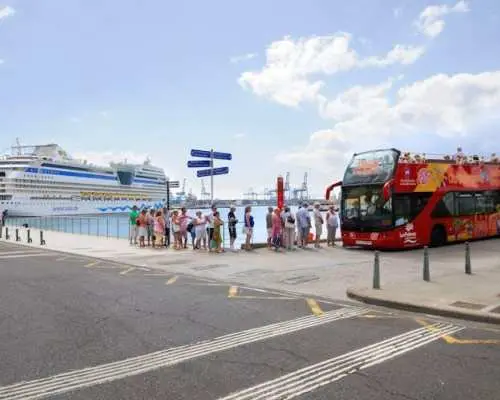 Sightseeing bus tour of Las Palmas de Gran Canaria with 1-day access