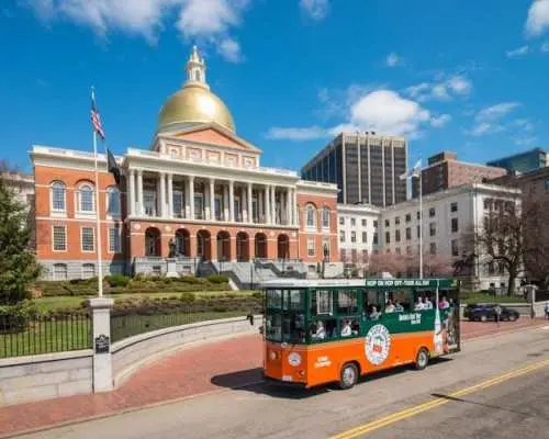 1-Day or 2-Day Hop-On Hop-Off Trolley Tour of Boston
