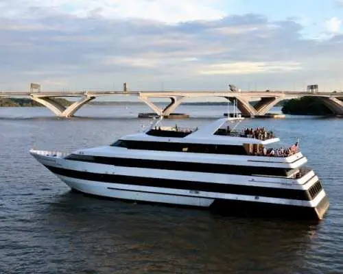 Spirit of Washington DC sunset dinner cruise with buffet