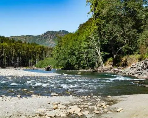 Audio-Guided Driving Tour through Olympic National Park