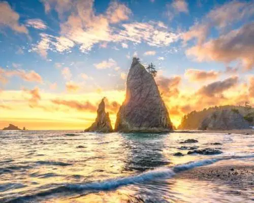 Audio-Guided Driving Tour through Olympic National Park