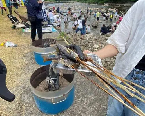 【山形・西川町】川遊び＋キャンプファイヤーライブ＋足漕ぎカヤックを親子で体験する1泊2日