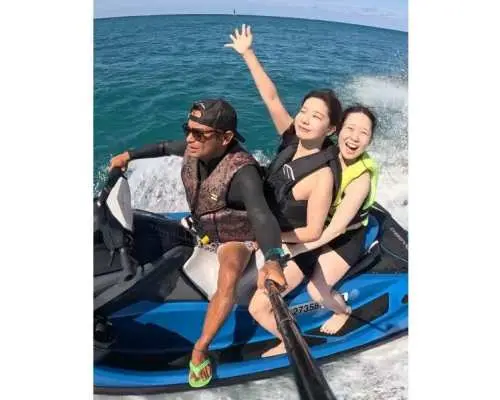 【宜野湾出发】<当天可预约！ > 水上摩托车体验 ★ 4岁以上儿童皆可参加！非常适合家庭、情侣和朋友！